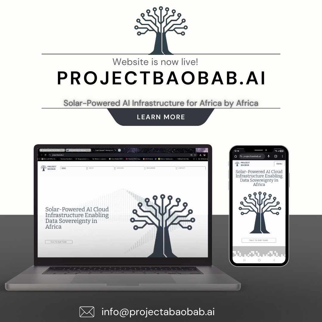Karibu Kwetu Solar Trading LTD Facebook ad: Project Baobab develops solar-powered AI cloud…