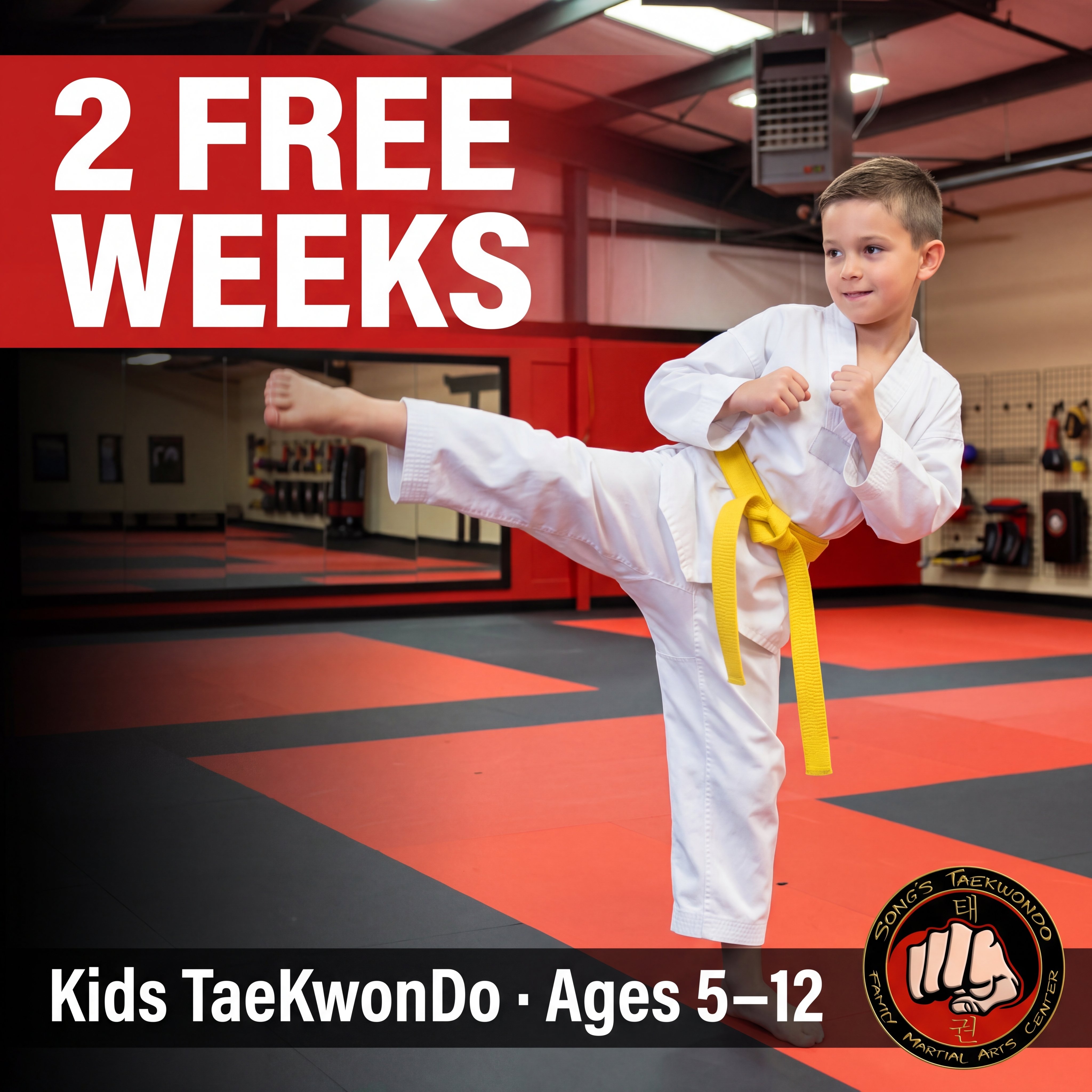 Song's Taekwondo - Pleasant View Facebook ad