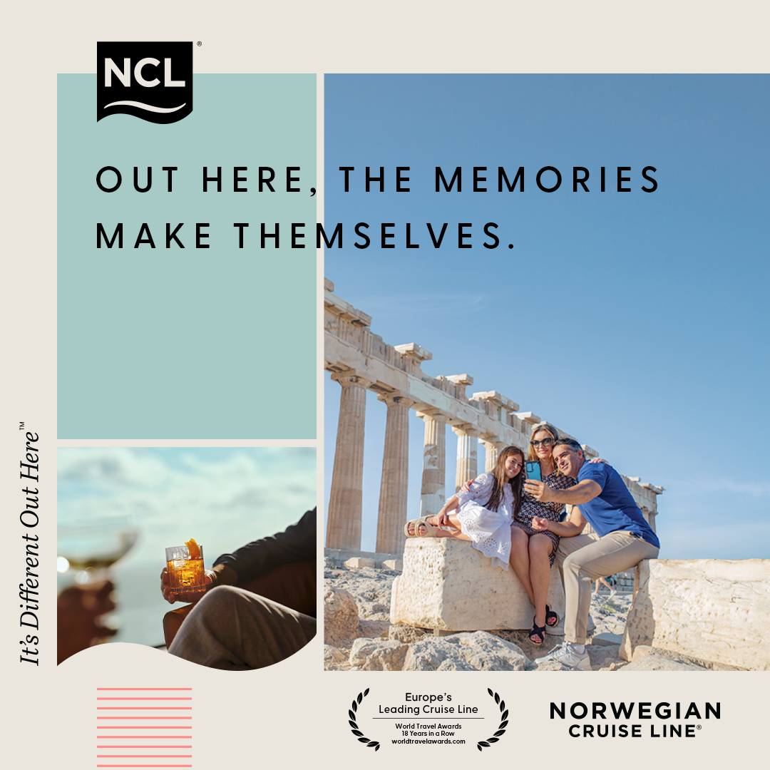 Norwegian Cruise Line Facebook ad: Cruise through Europe