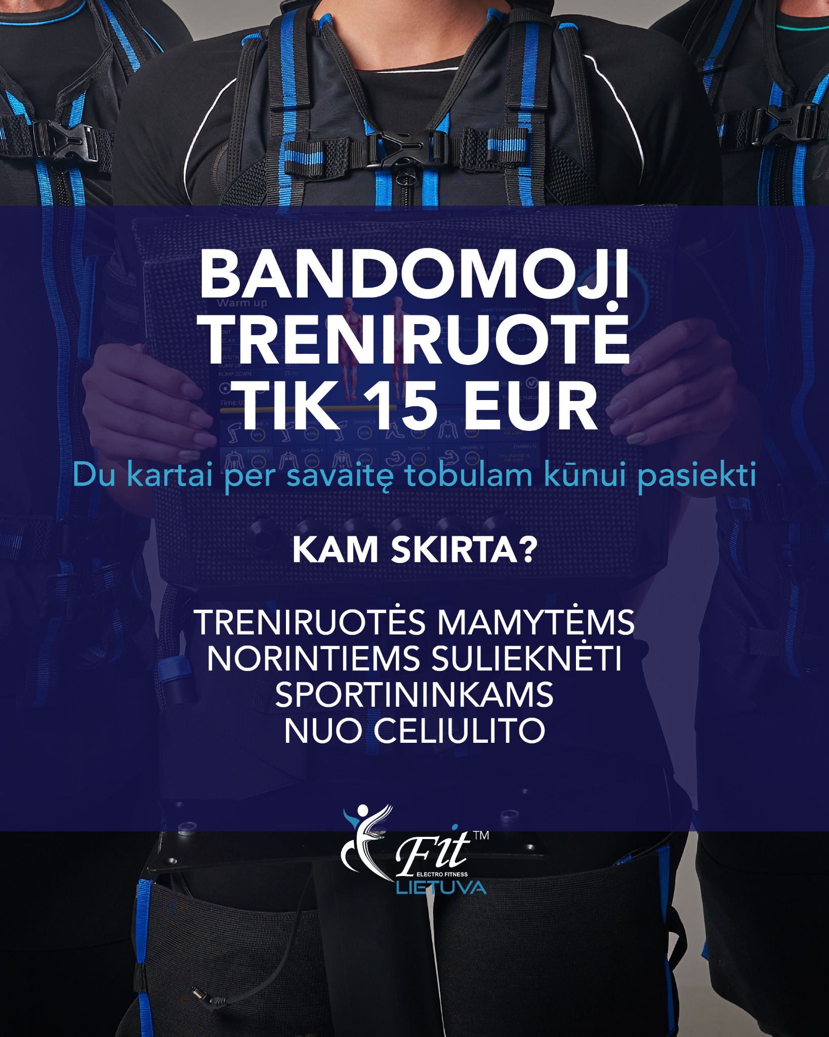 E-Fit Lietuva Facebook ad