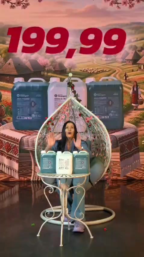 La Fabrica De Detergent Facebook ad: DOAR 199lei + TRANSPORT GRATUIT