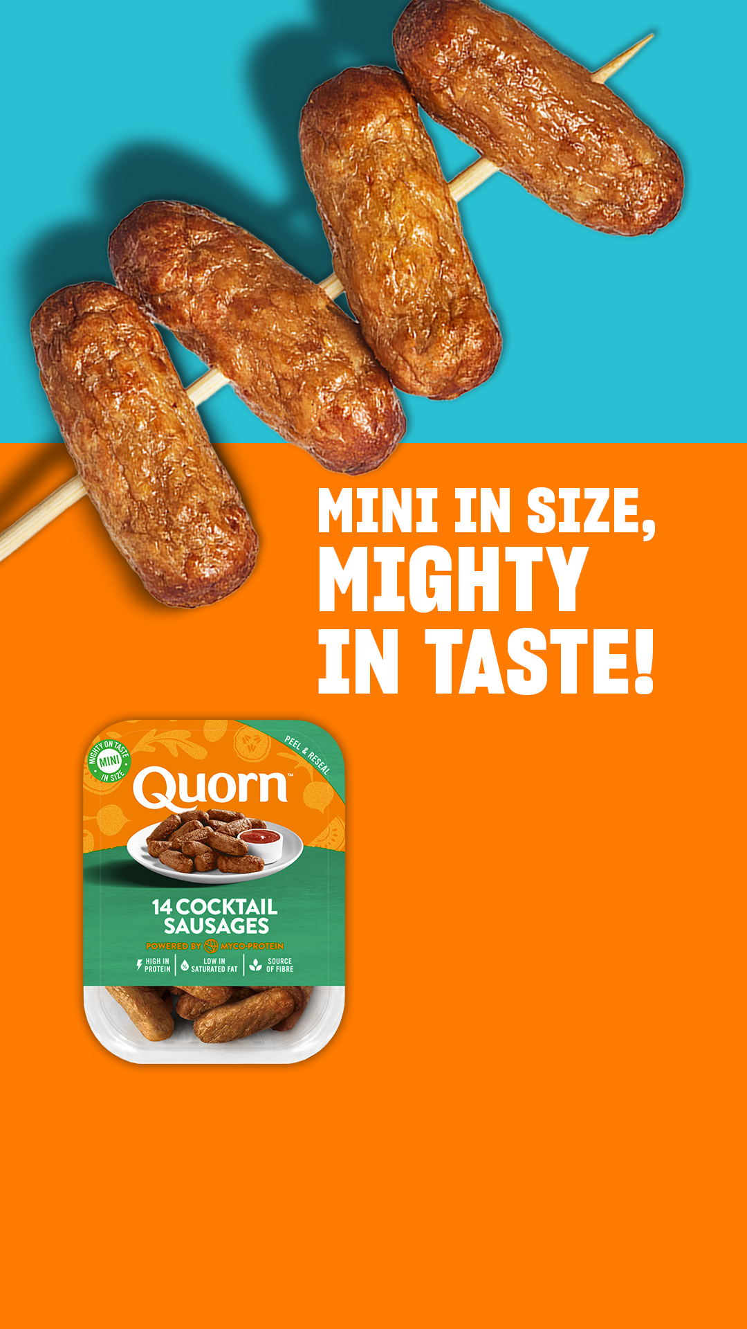 Quorn Facebook ad