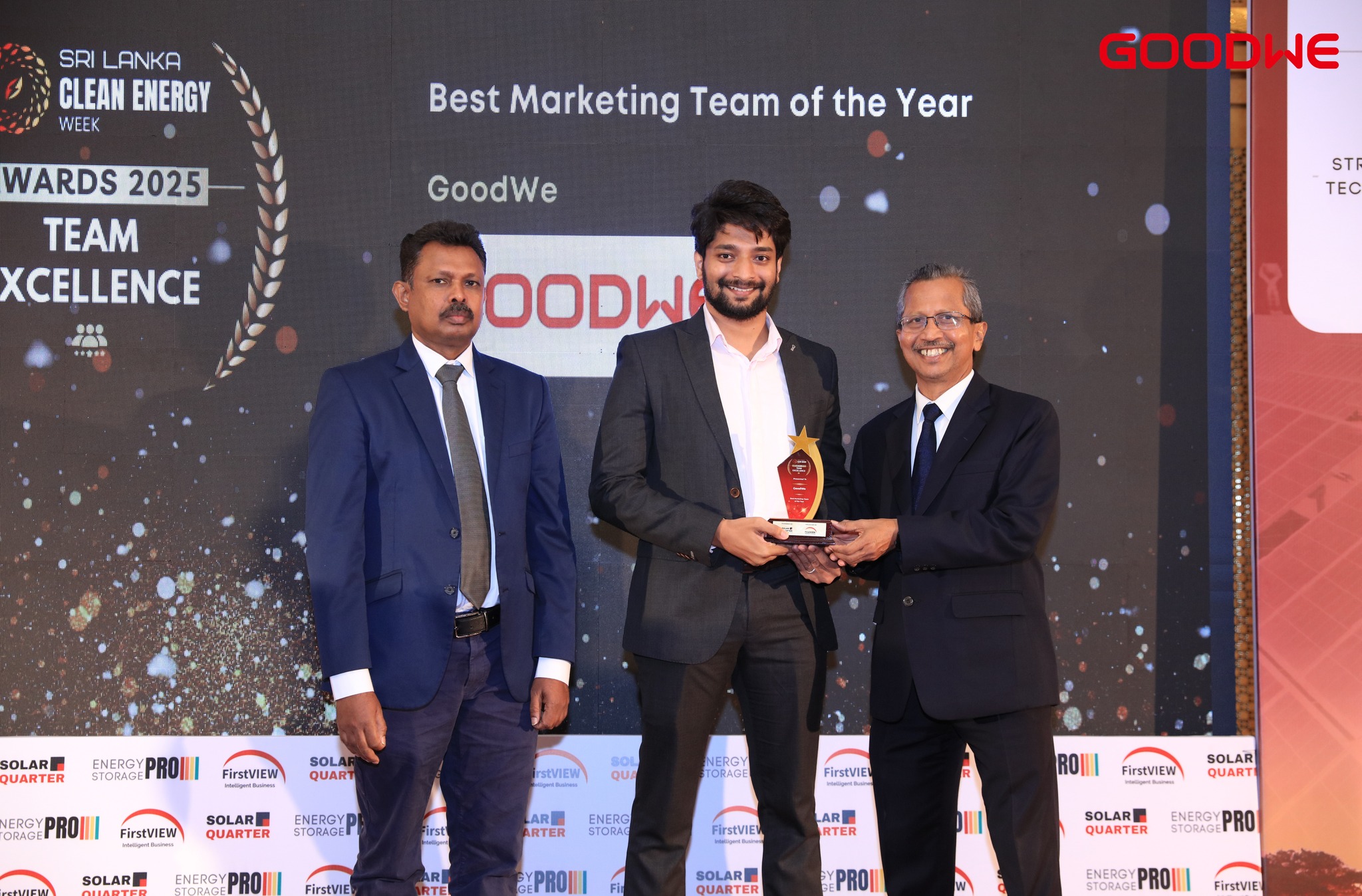 GoodWe Asia Pacific Facebook ad: A proud moment for as we received the…
