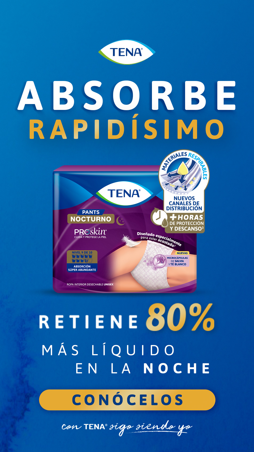 TENA Chile Facebook ad from Feb 25, 2026