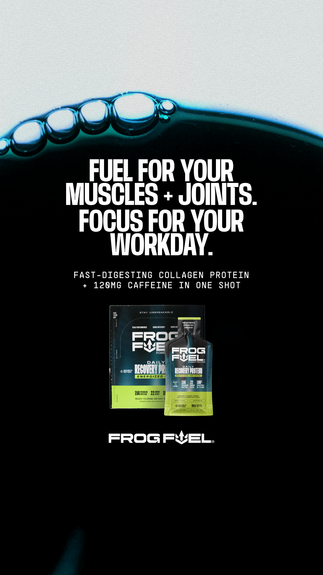 Frog Fuel Actual Facebook ad