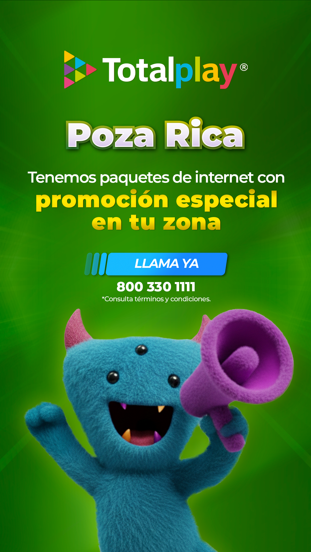 Totalplay Facebook ad