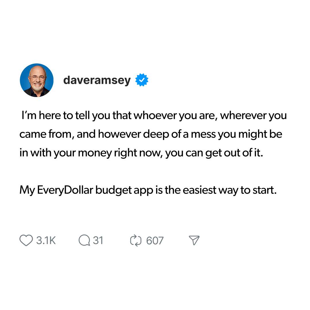 Dave Ramsey Facebook ad