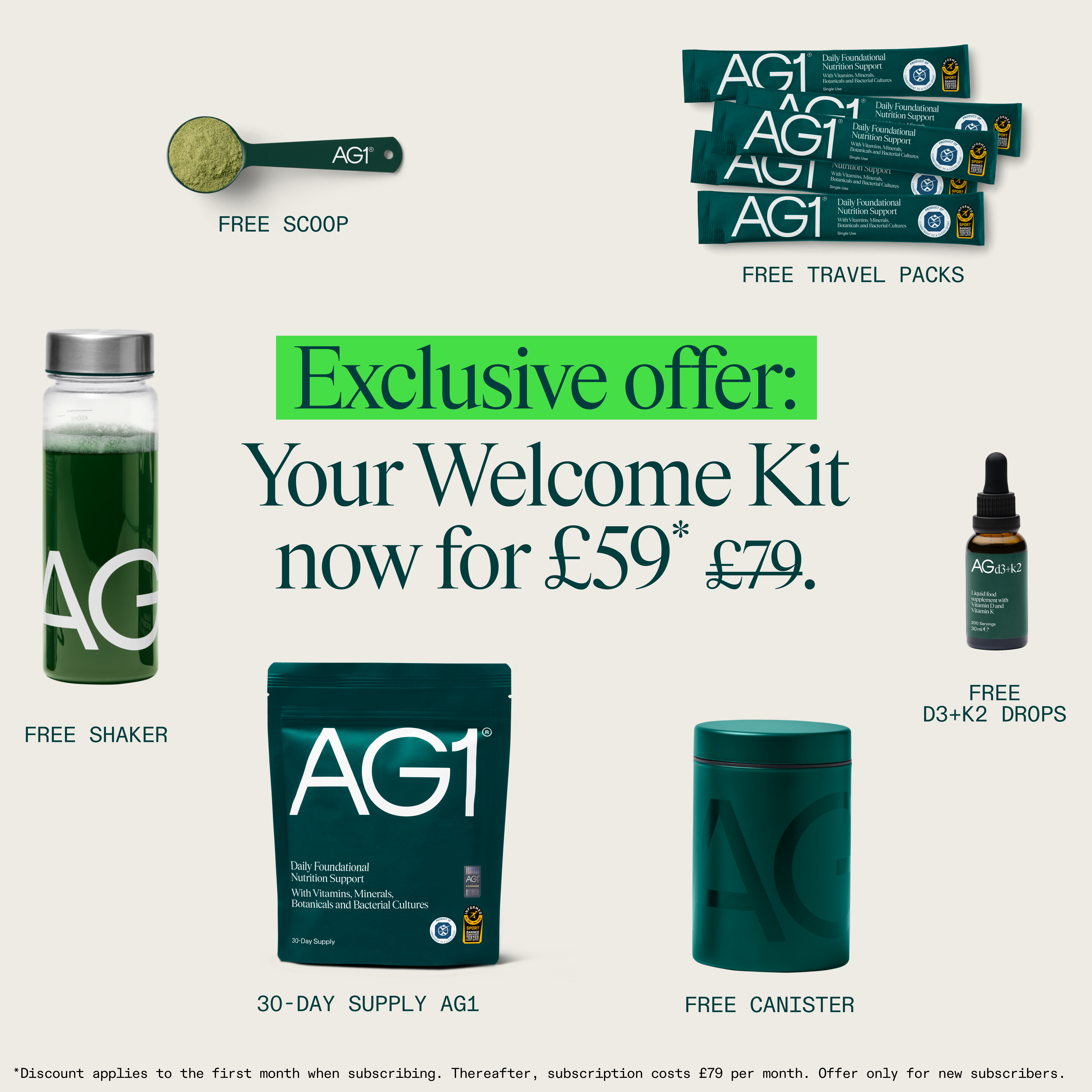 AG1 by Athletic Greens Facebook ad