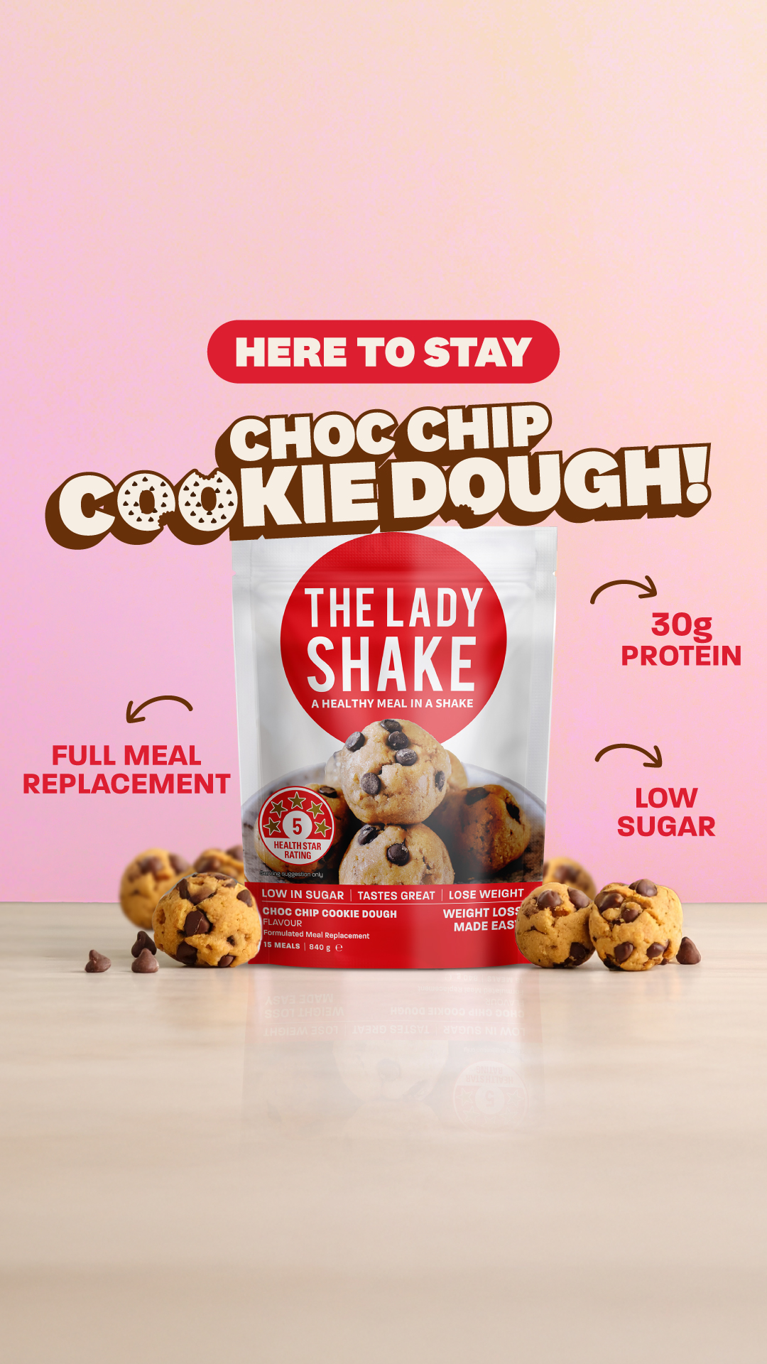 The LADY Shake Facebook ad