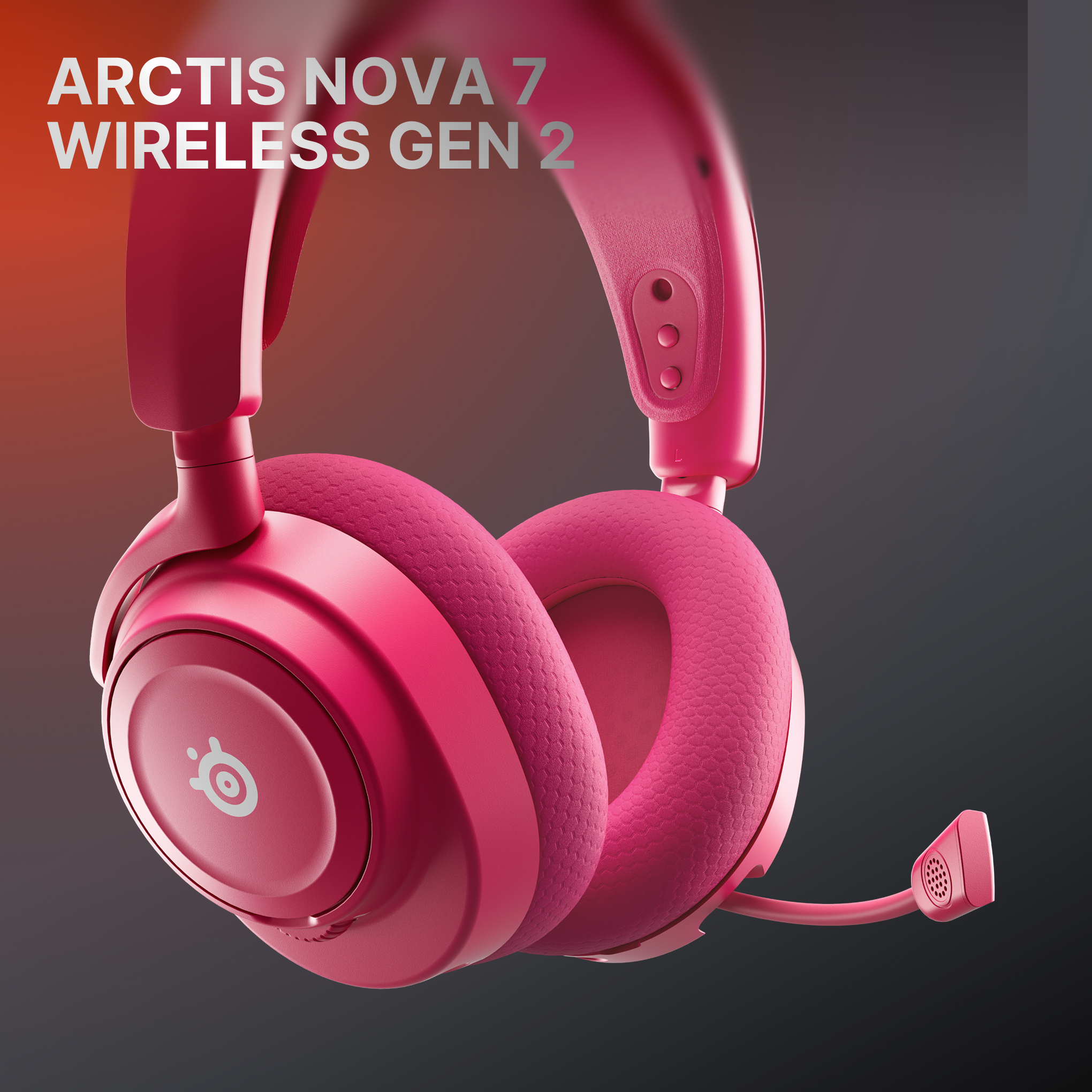 SteelSeries Facebook ad: Dzięki bieżącej kontroli audio w grach, jednostce łączności…