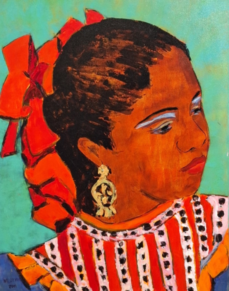 Onlineveilingmeester.nl Facebook ad: Kunstcollectie Maya Wildevuur