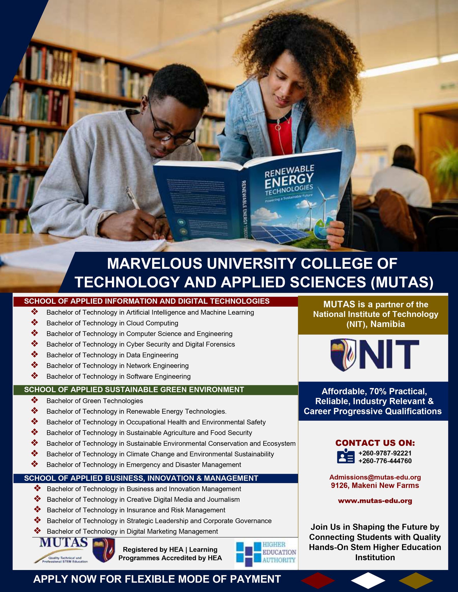 Marvelous University College of Technology and Applied Sciences - MUTAS Facebook ad: 𝐖𝐡𝐚𝐭 𝐢𝐟 𝐲𝐨𝐮𝐫 𝐬𝐭𝐮𝐝𝐢𝐞𝐬 𝐜𝐨𝐮𝐥𝐝 𝐡𝐞𝐥𝐩…