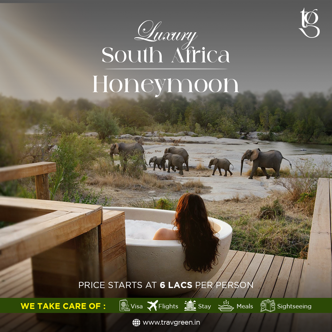 Travgreen Facebook ad: From sunset safaris to vineyard dinners under the…