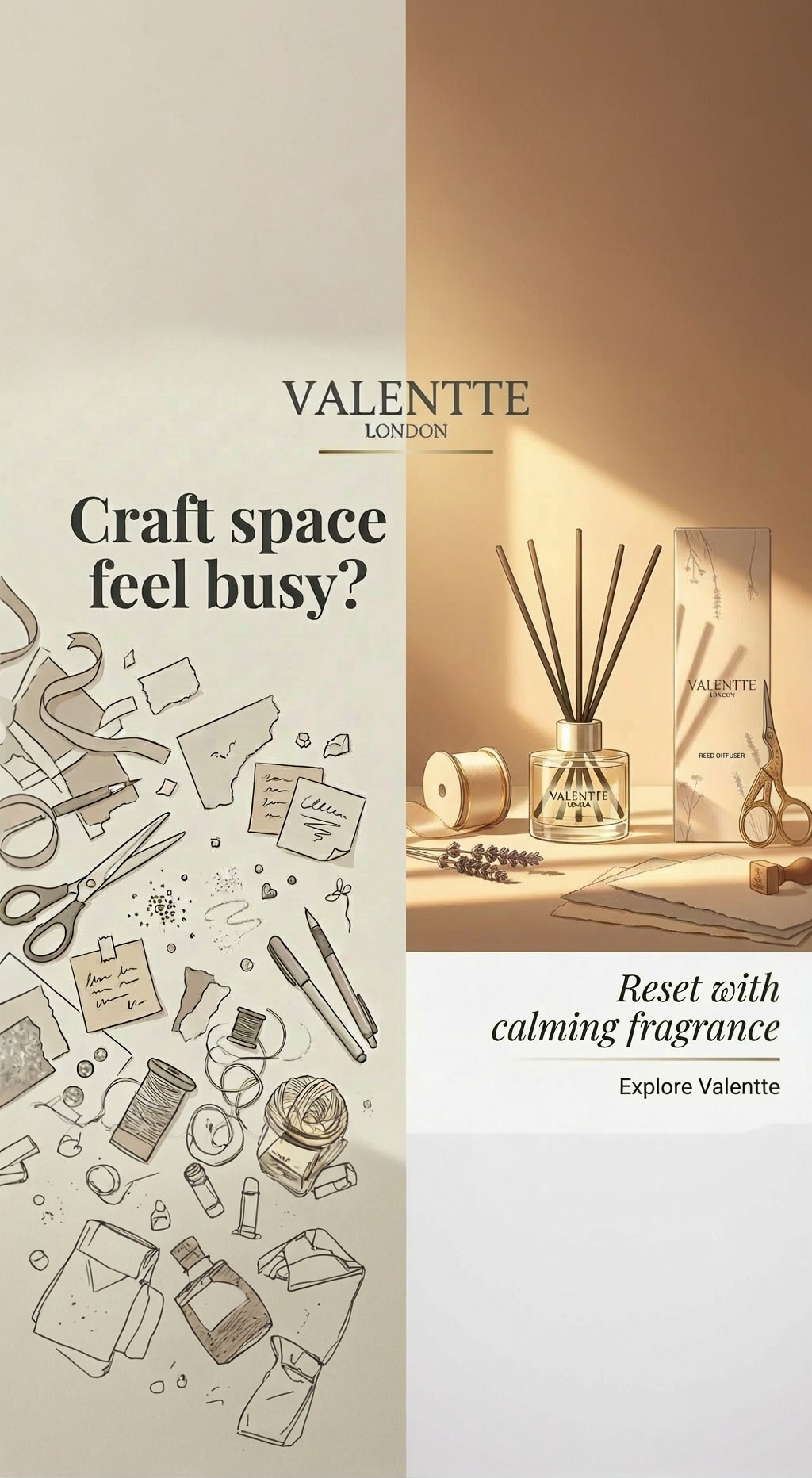 Valentte Facebook ad