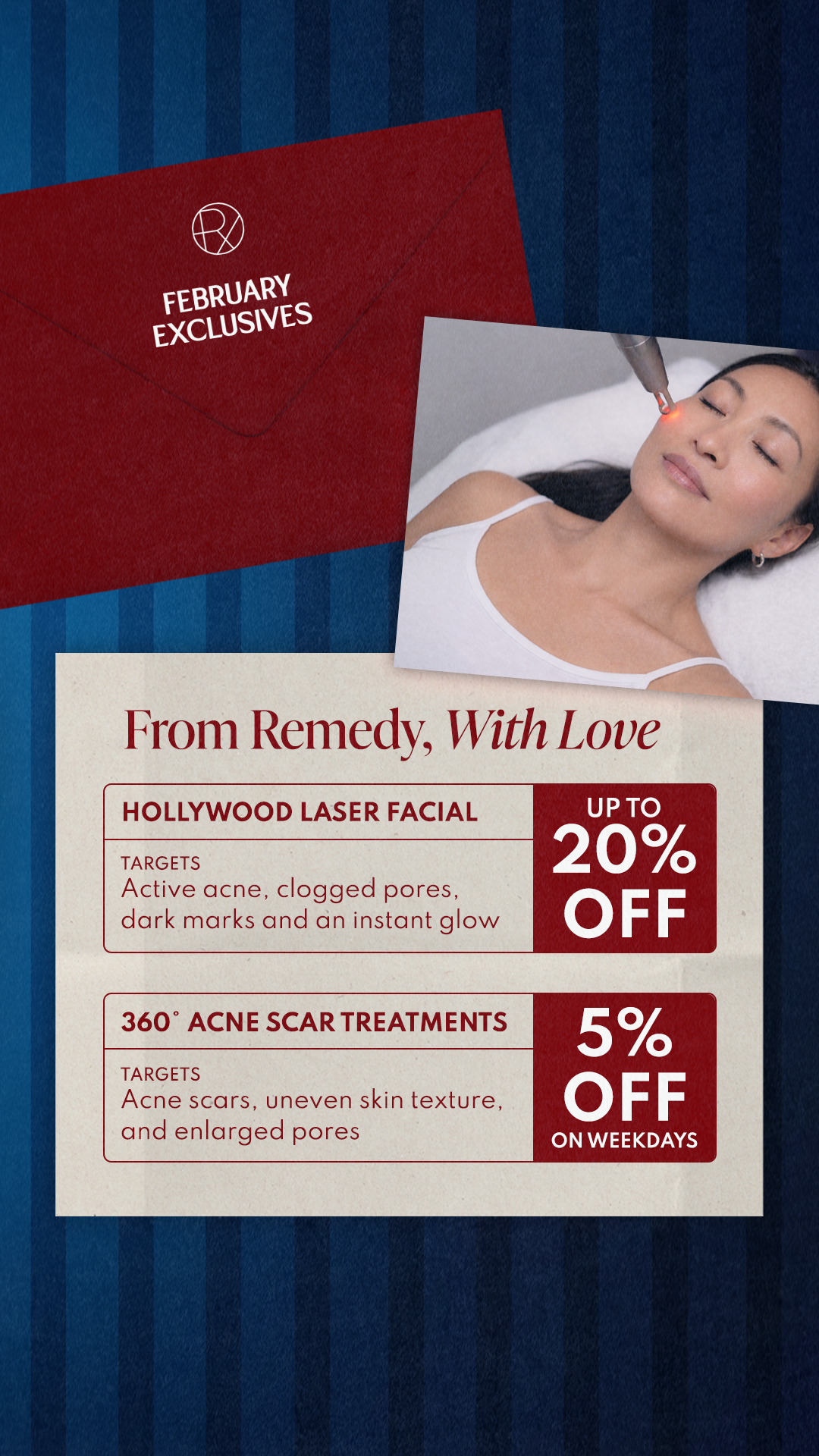 Remedy Skin Solutions Facebook ad