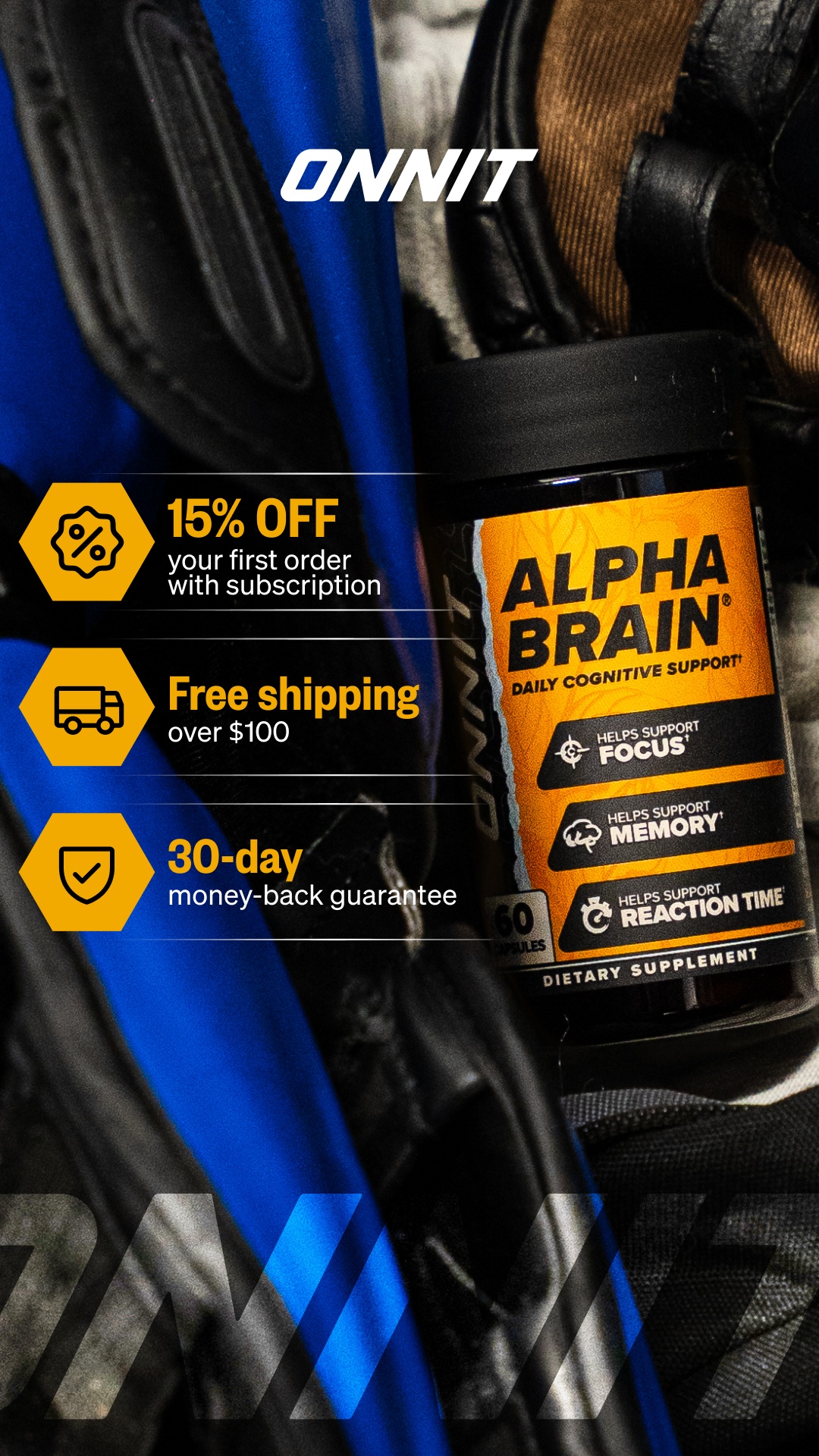 Onnit Facebook ad