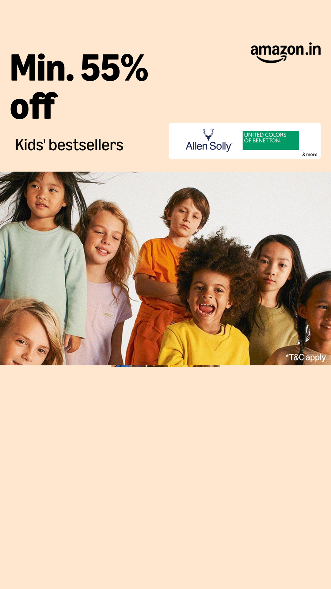 Amazon India Facebook ad