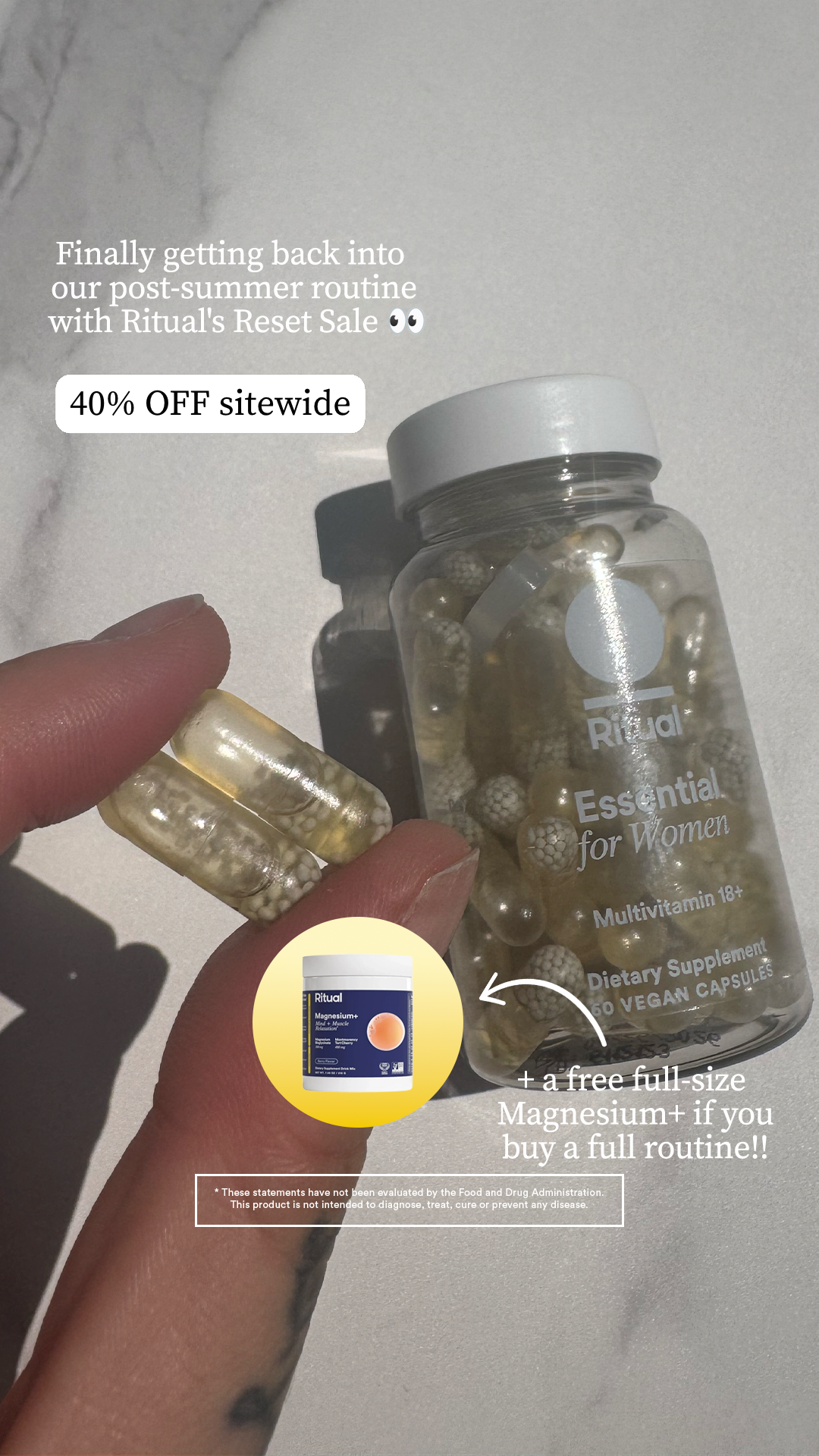 Ritual Facebook ad