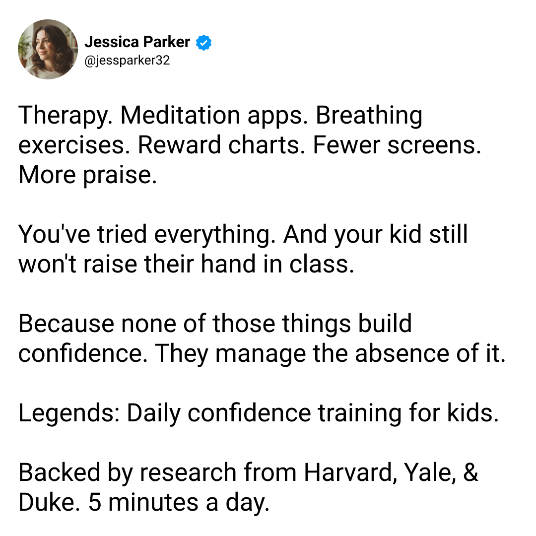 Build Legends Facebook ad