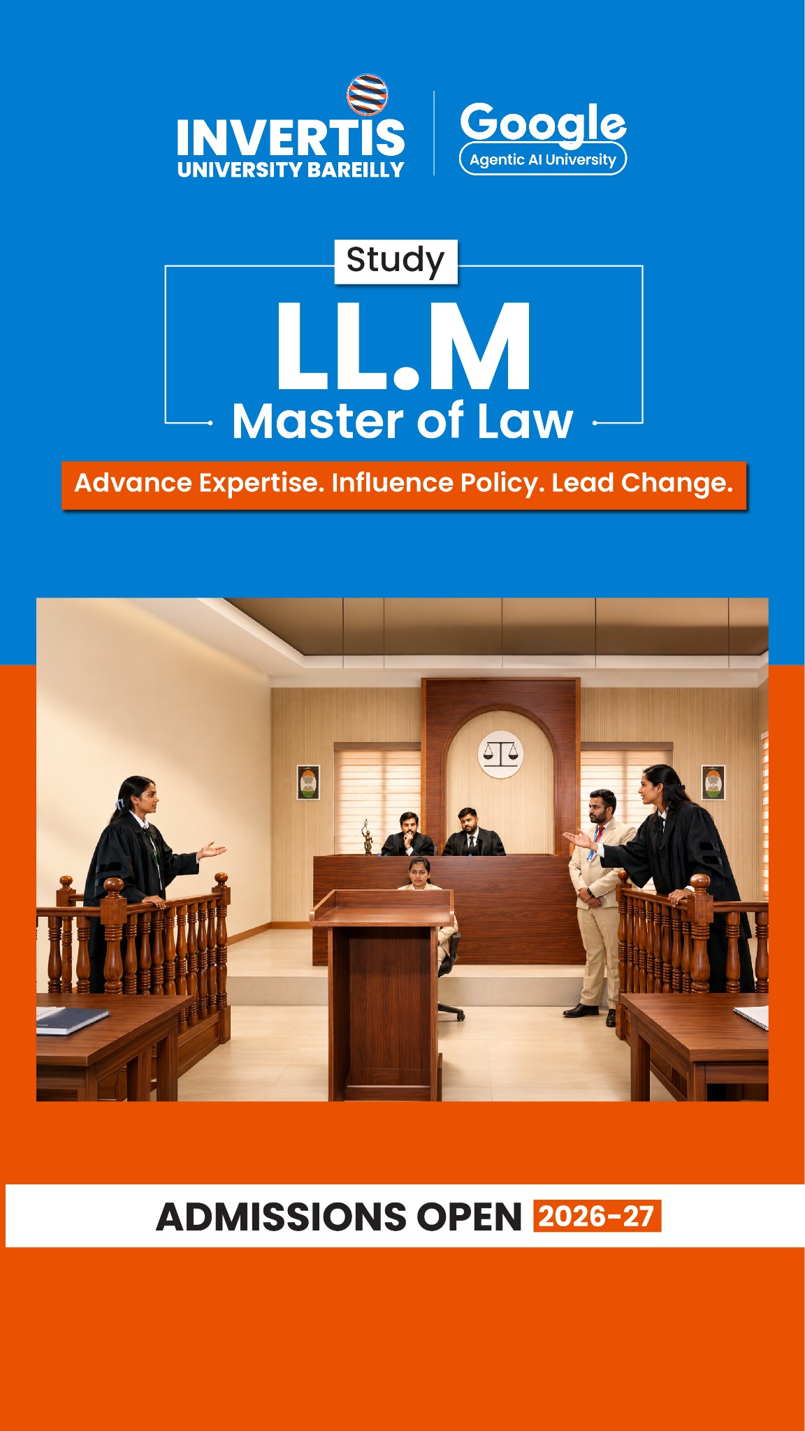 Invertis University Facebook ad