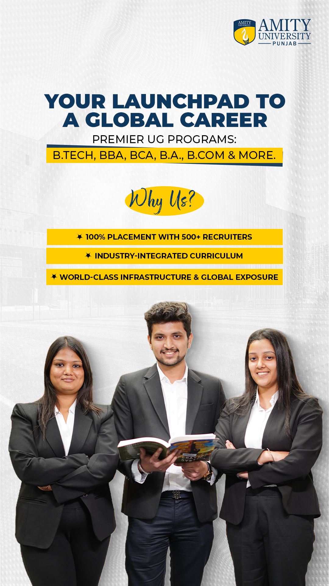 Amity University Punjab Facebook ad