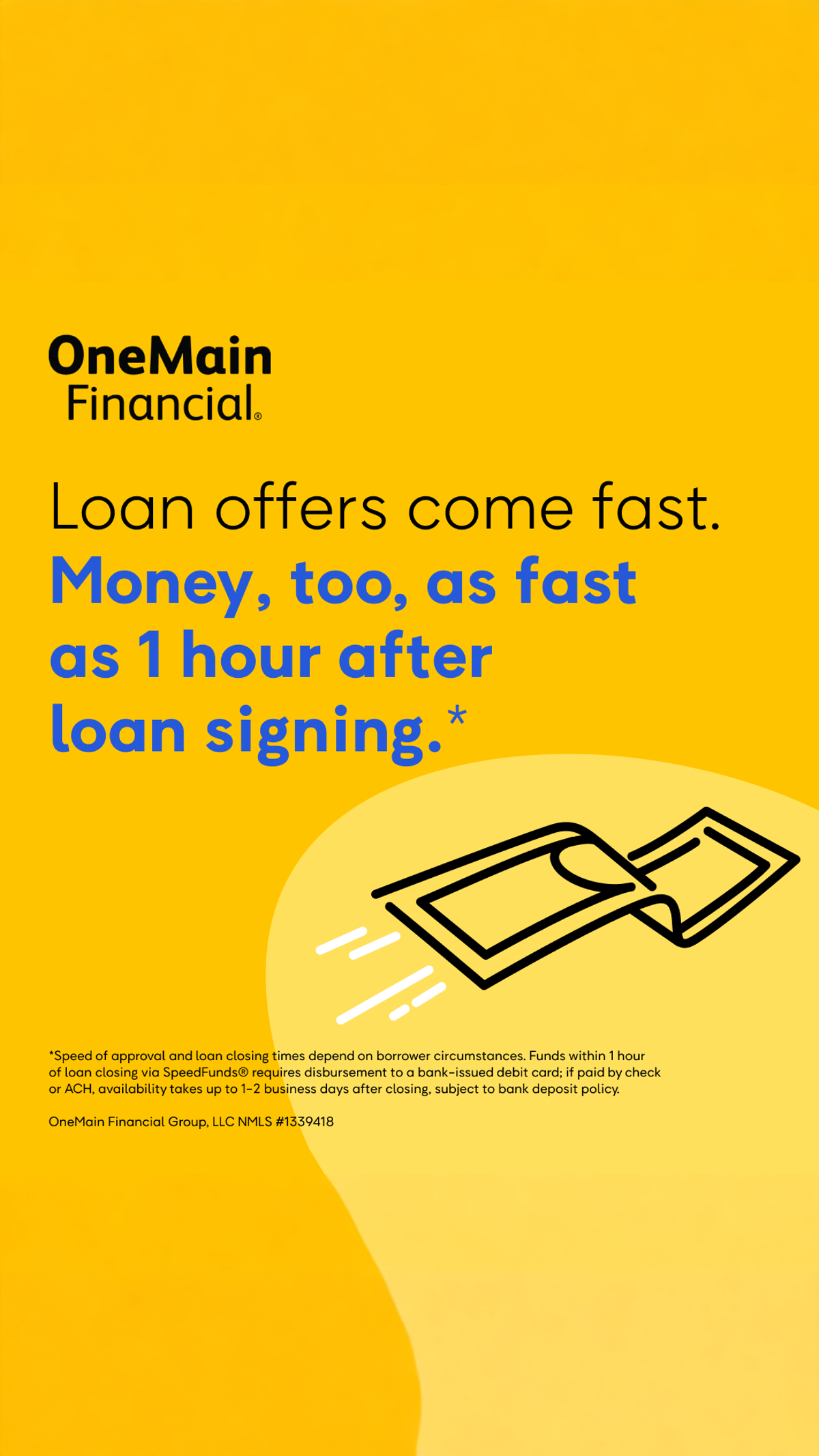 OneMain Financial Facebook ad