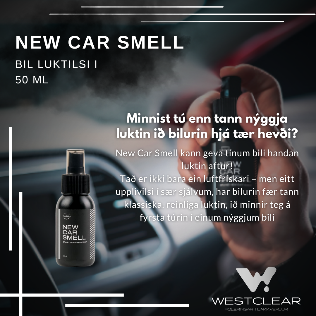 WestClear Facebook ad: Lukturin av einum nýggjum bili