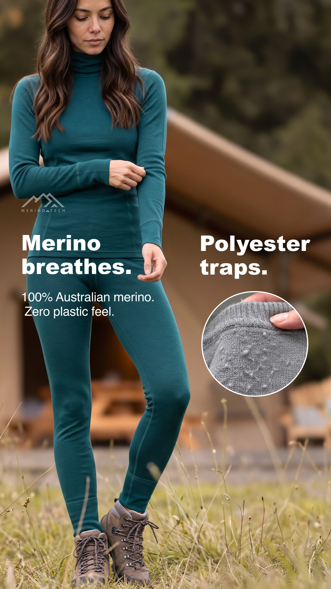 Merino.tech Facebook ad: Stay Fresh, Stay Active