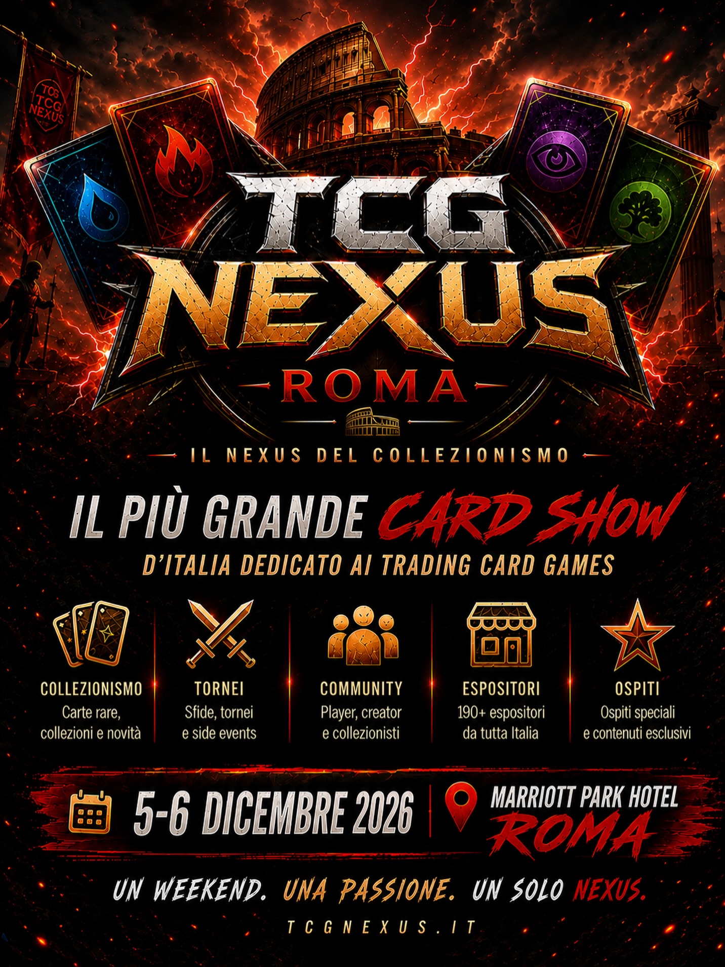 Tcg nexus Facebook ad: TCG Nexus Roma