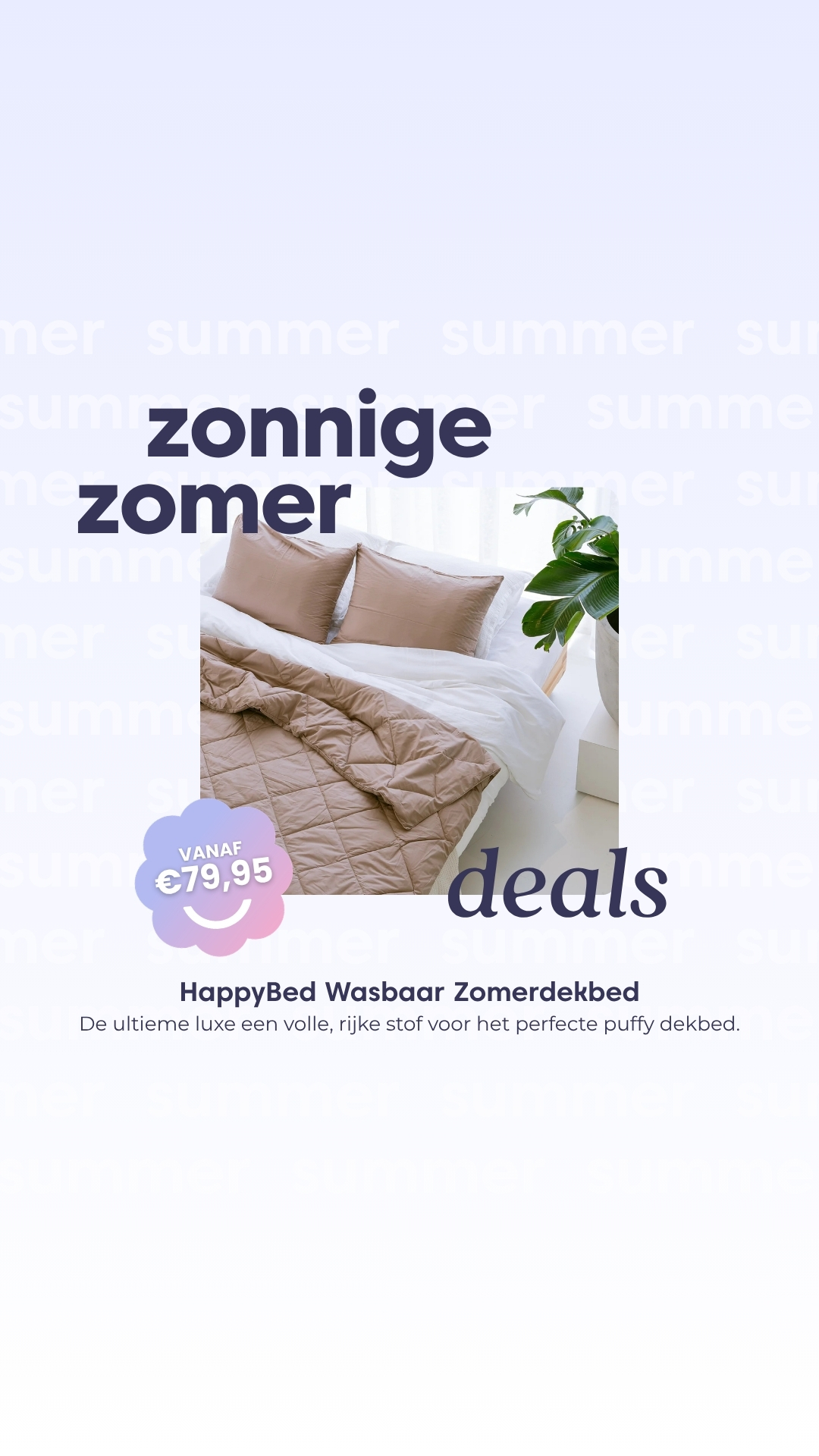 HappyBed Facebook ad
