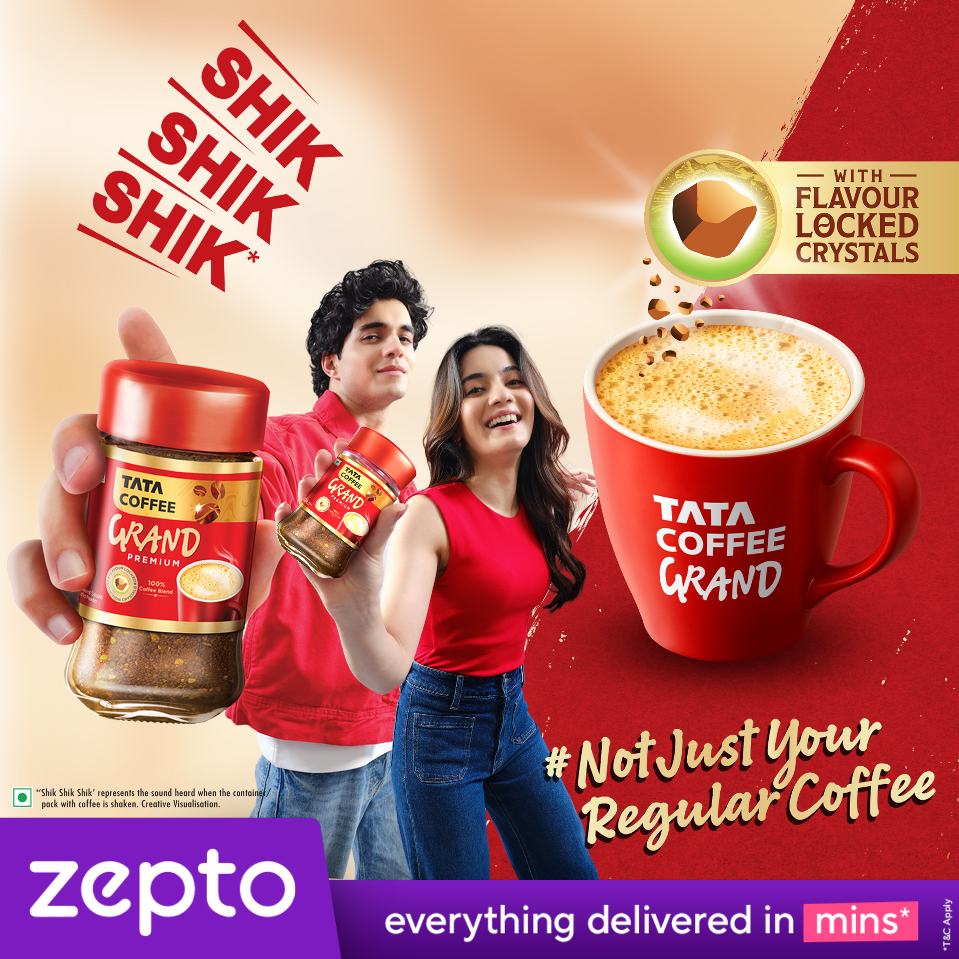 TATA Coffee Grand Facebook ad