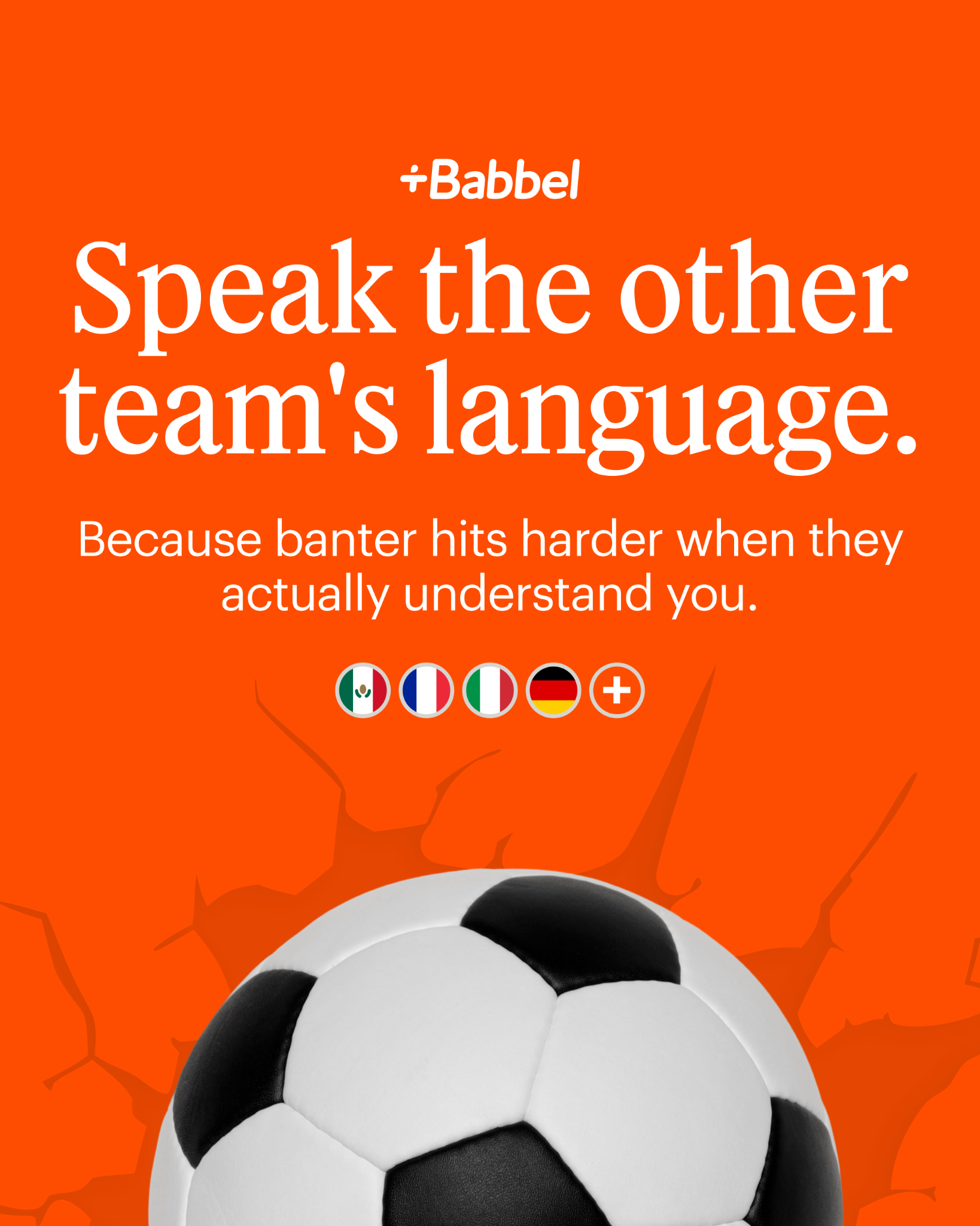 Babbel Facebook ad