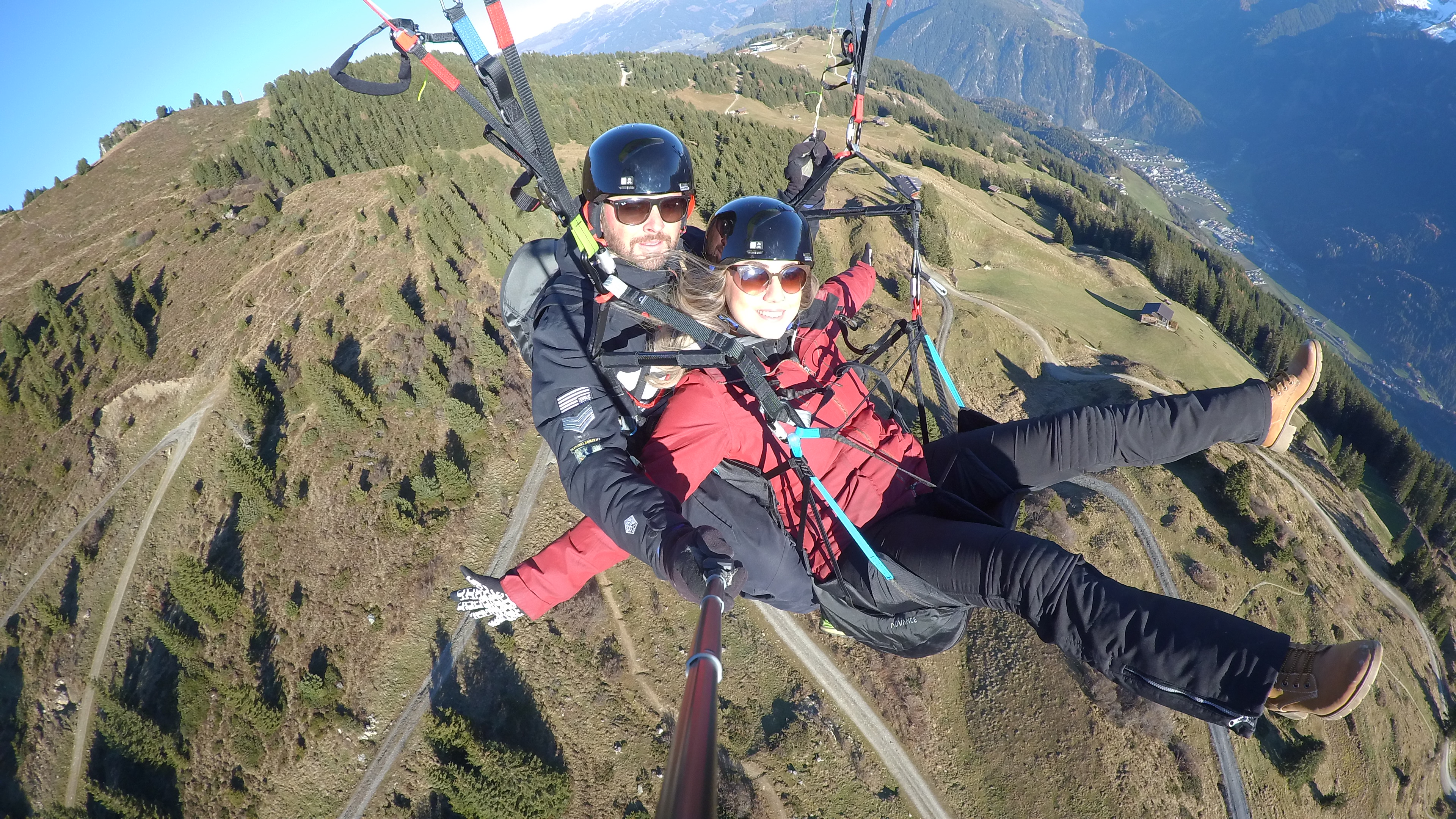 Zillertal.at Facebook ad: Action & Outdoor Aktivitäten im Zillertal