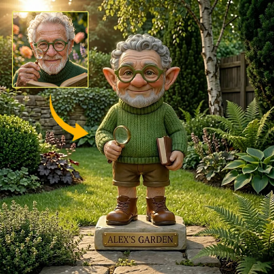Printerval - Personalisierte Geschenke Facebook ad: Custom Gnome From Any Photo - Personalisierte…