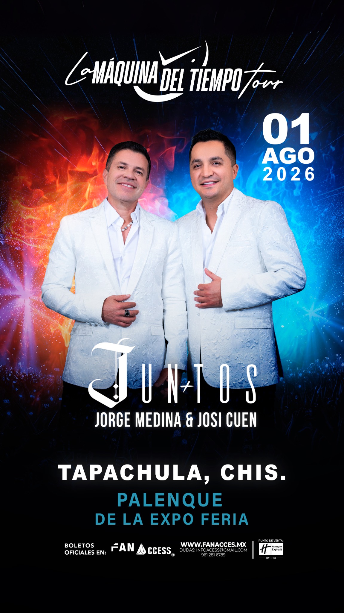 Juntos TOUR Facebook ad