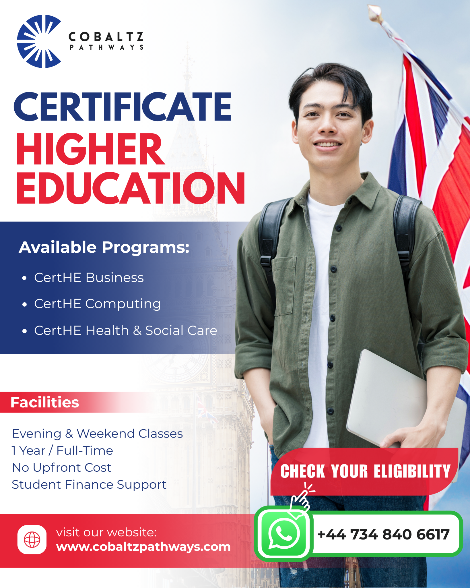 Cobaltz Pathways Facebook ad: What if you already qualify?