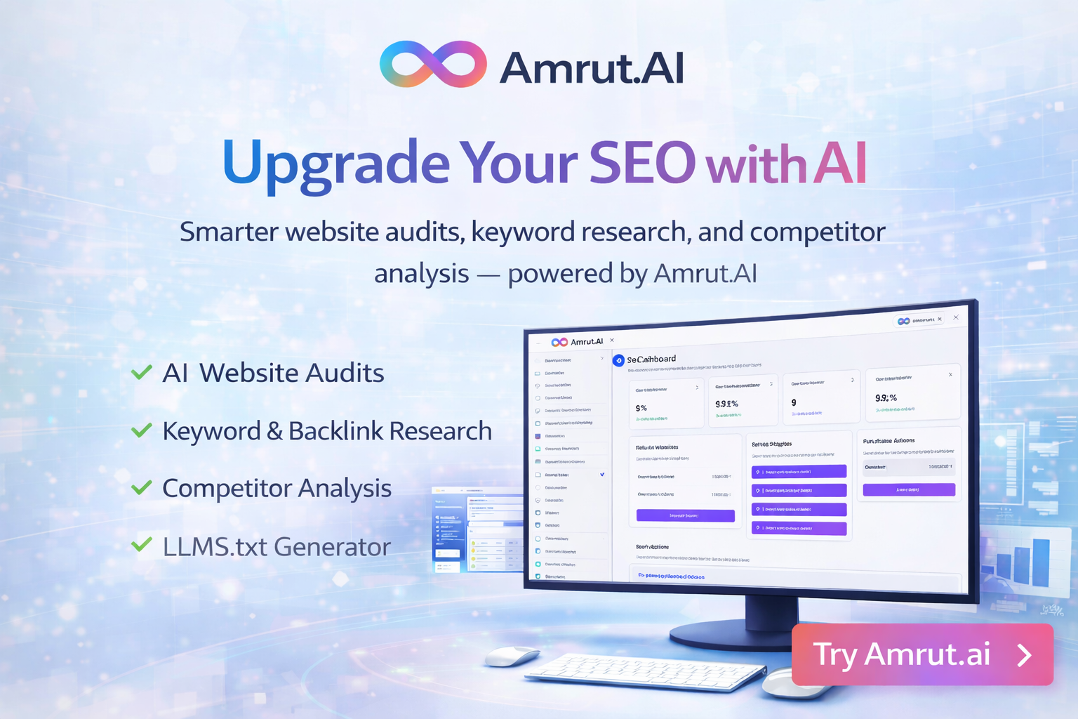 Amrut AI Facebook ad