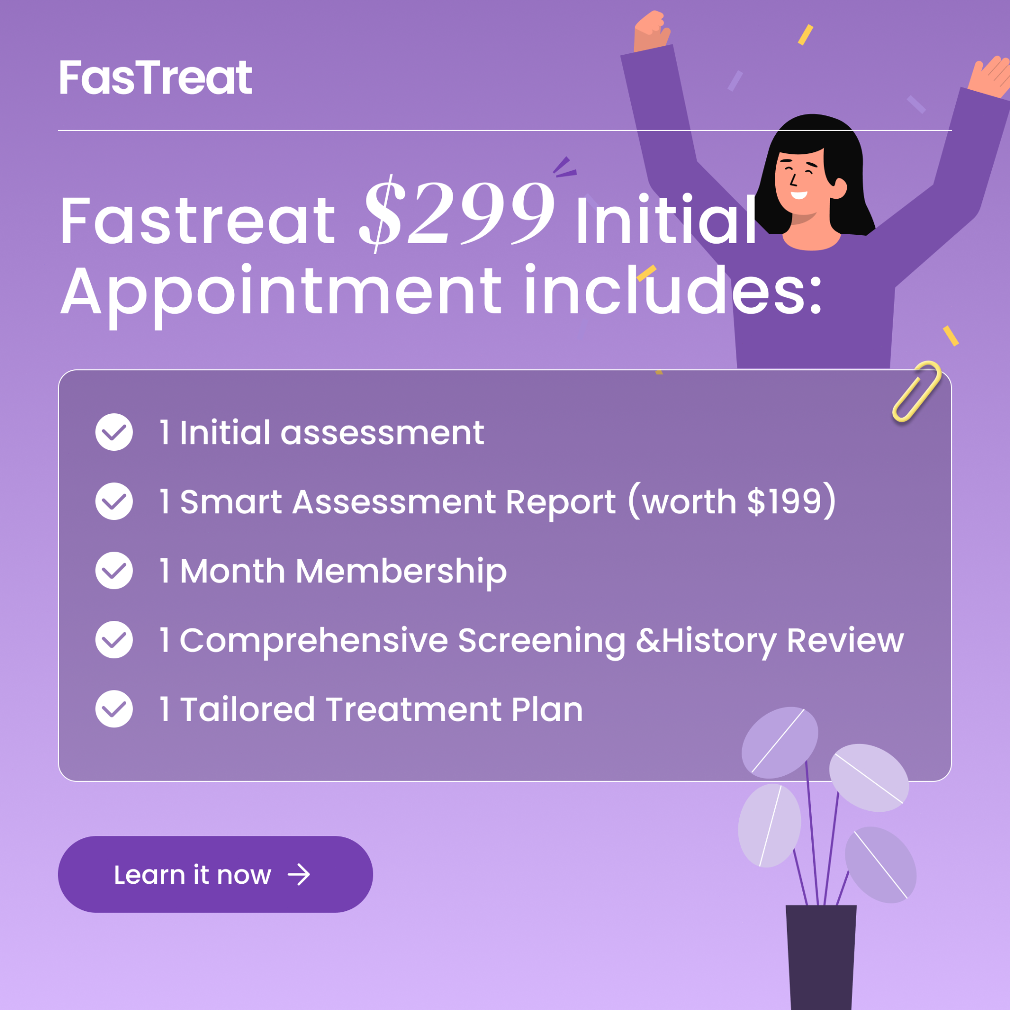 FasTreat Facebook ad