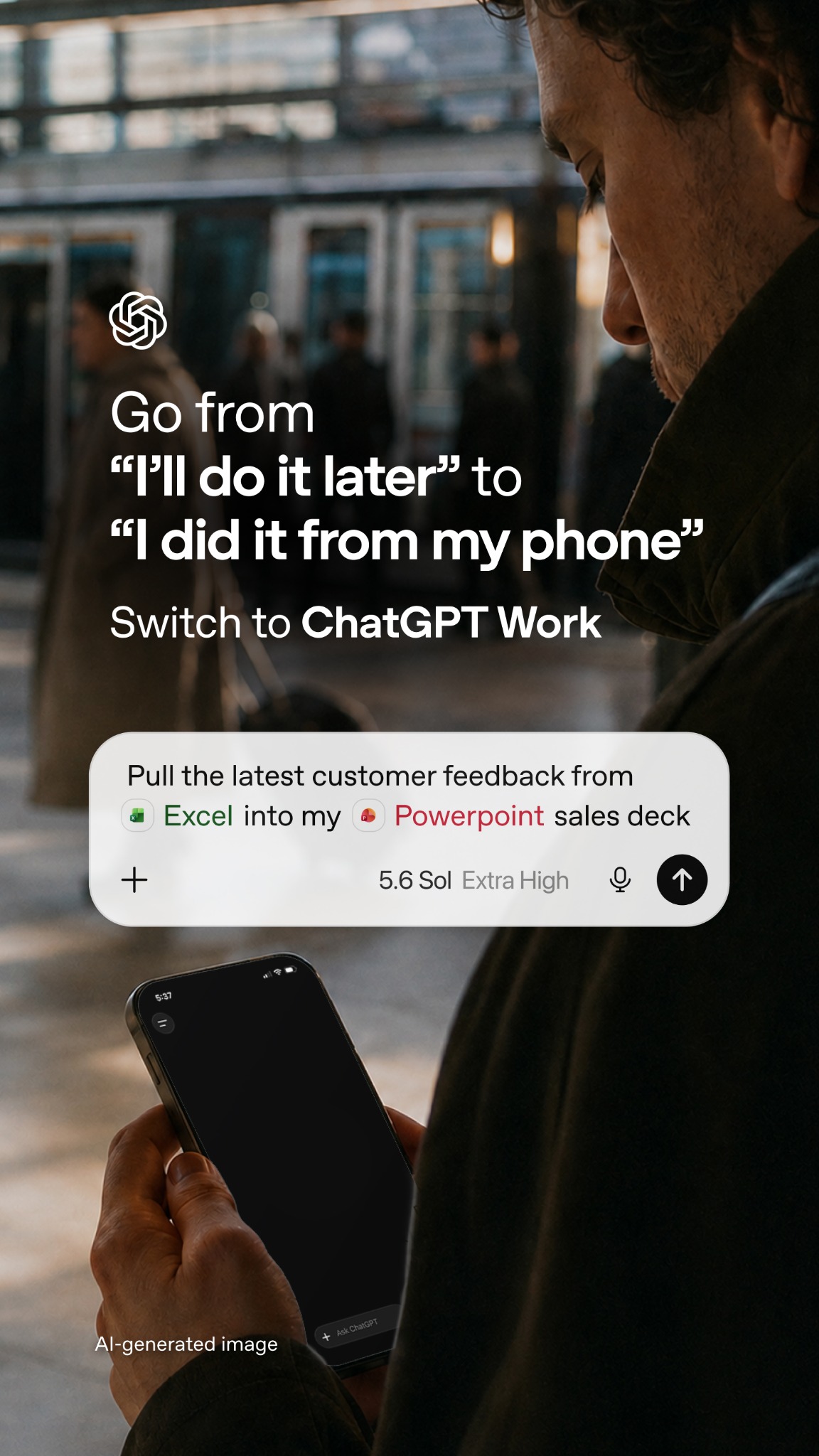 ChatGPT Facebook ad