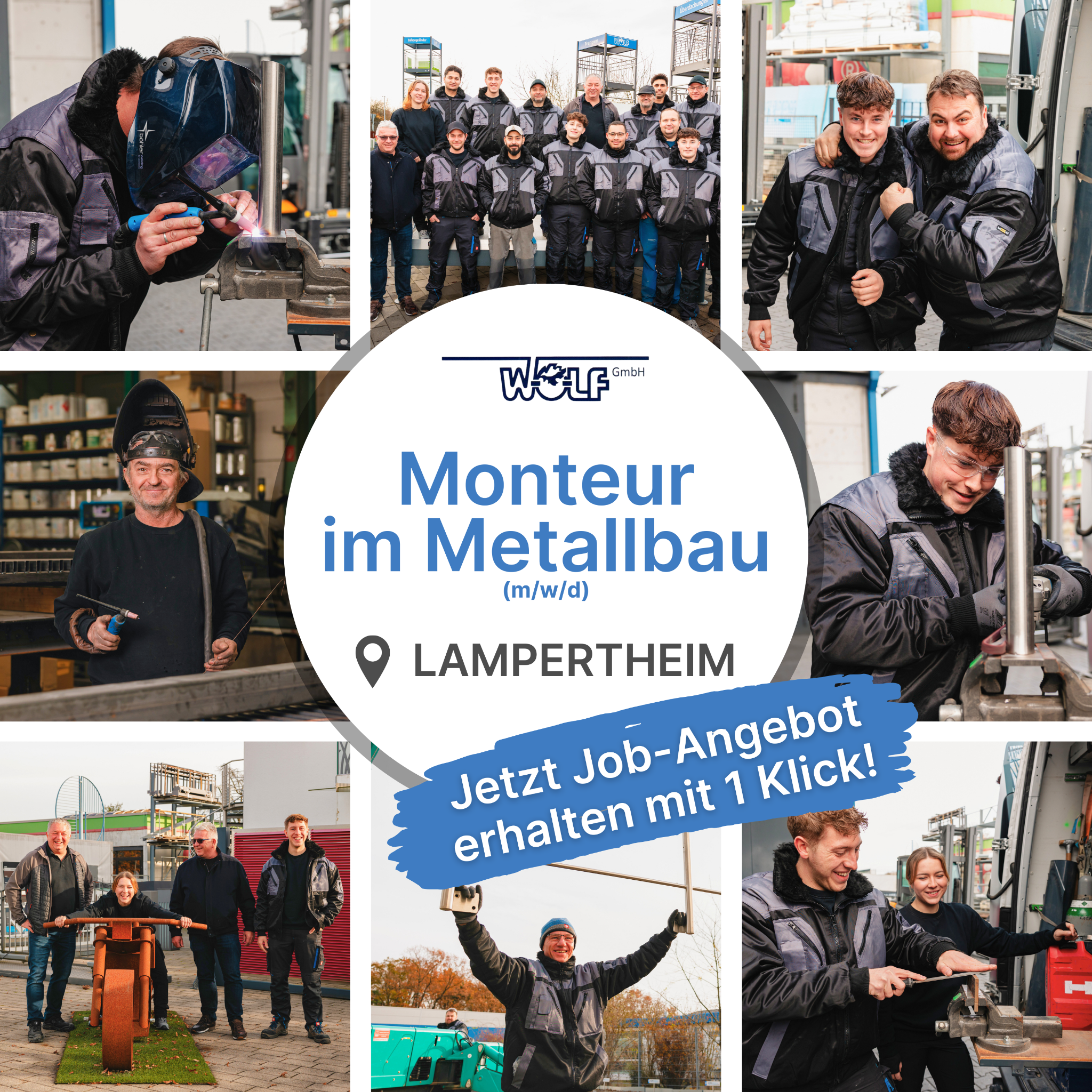 Candidate Flow Metallbau Jobs Facebook ad