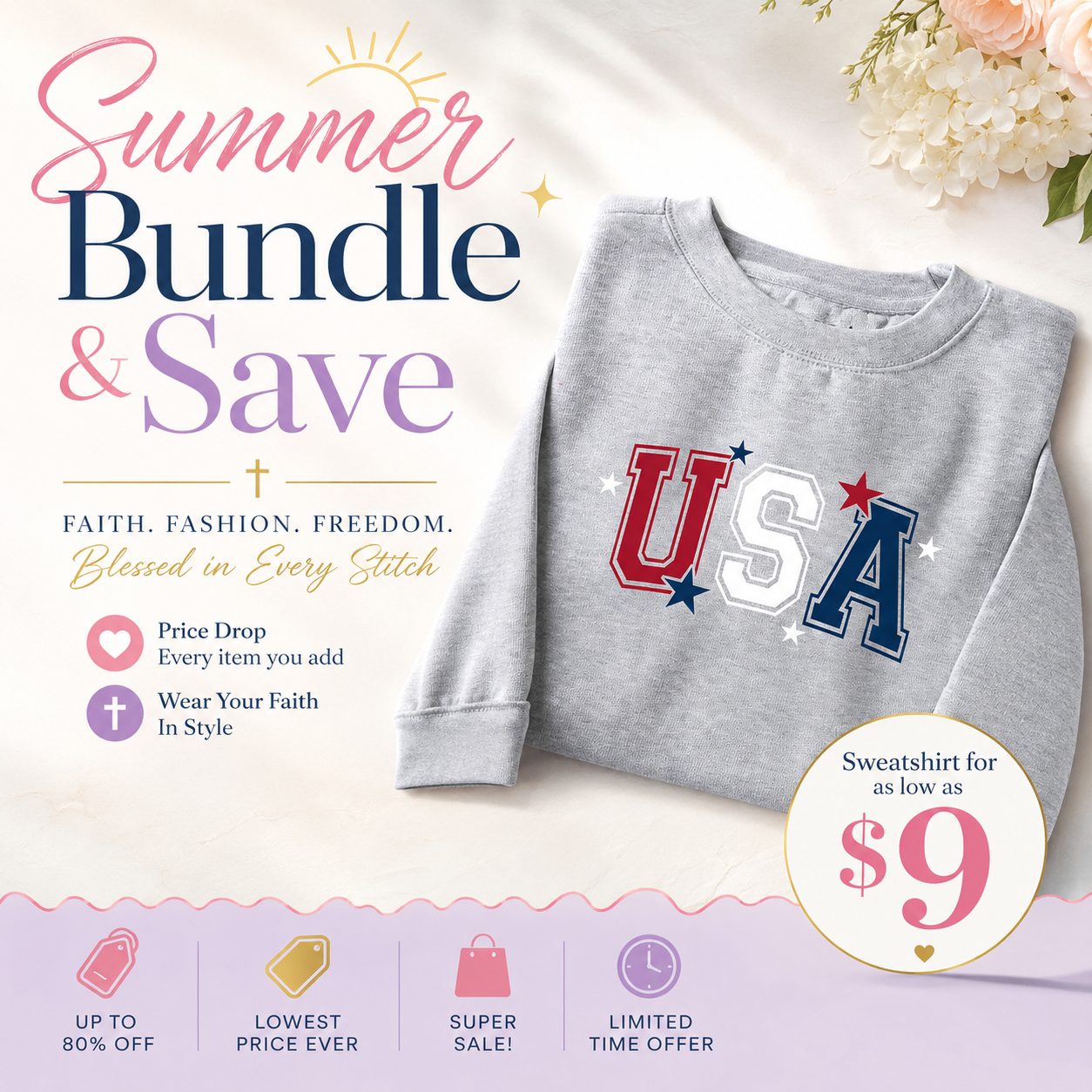 Love in Faith Facebook ad