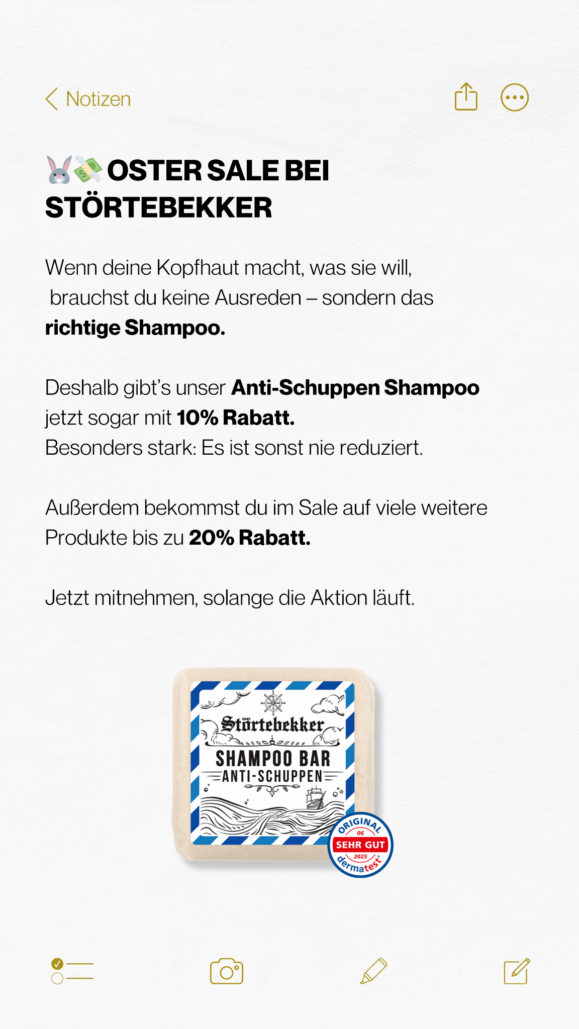 Störtebekker Facebook ad