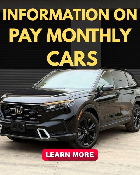 Fit & Thrive Facebook ad: LOOKING FOR A CAR? LEARN ABOUT PAY MONTHLY OPTIONS