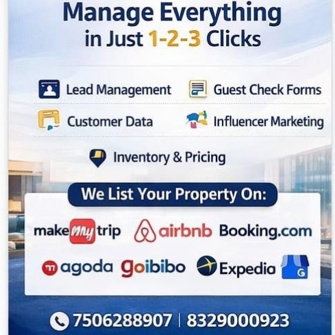 Fixystays Facebook ad: List your Hotel / Villa with Us. Hassle Free and…