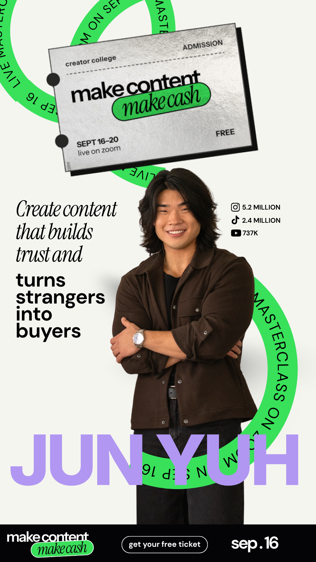 Jun Yuh Facebook ad