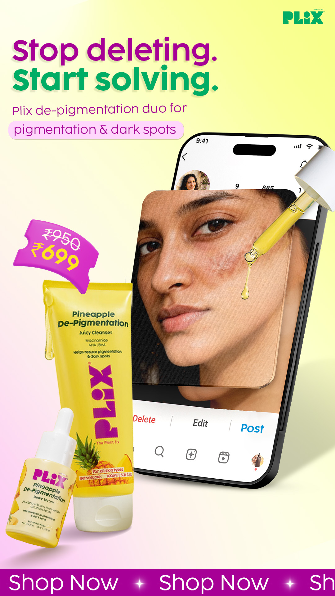 Plix Facebook ad