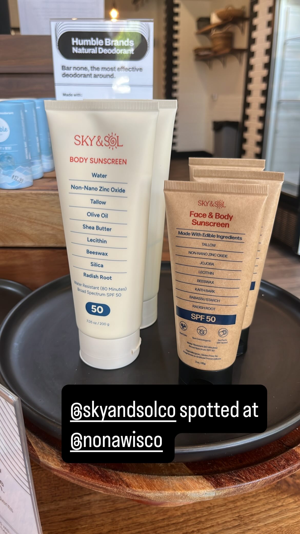 Sky&sol Facebook ad