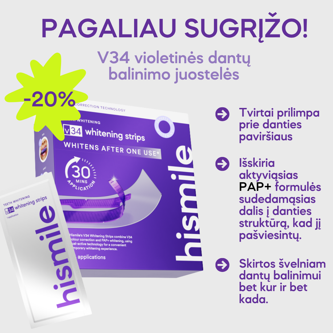 Hismile Baltics Facebook ad