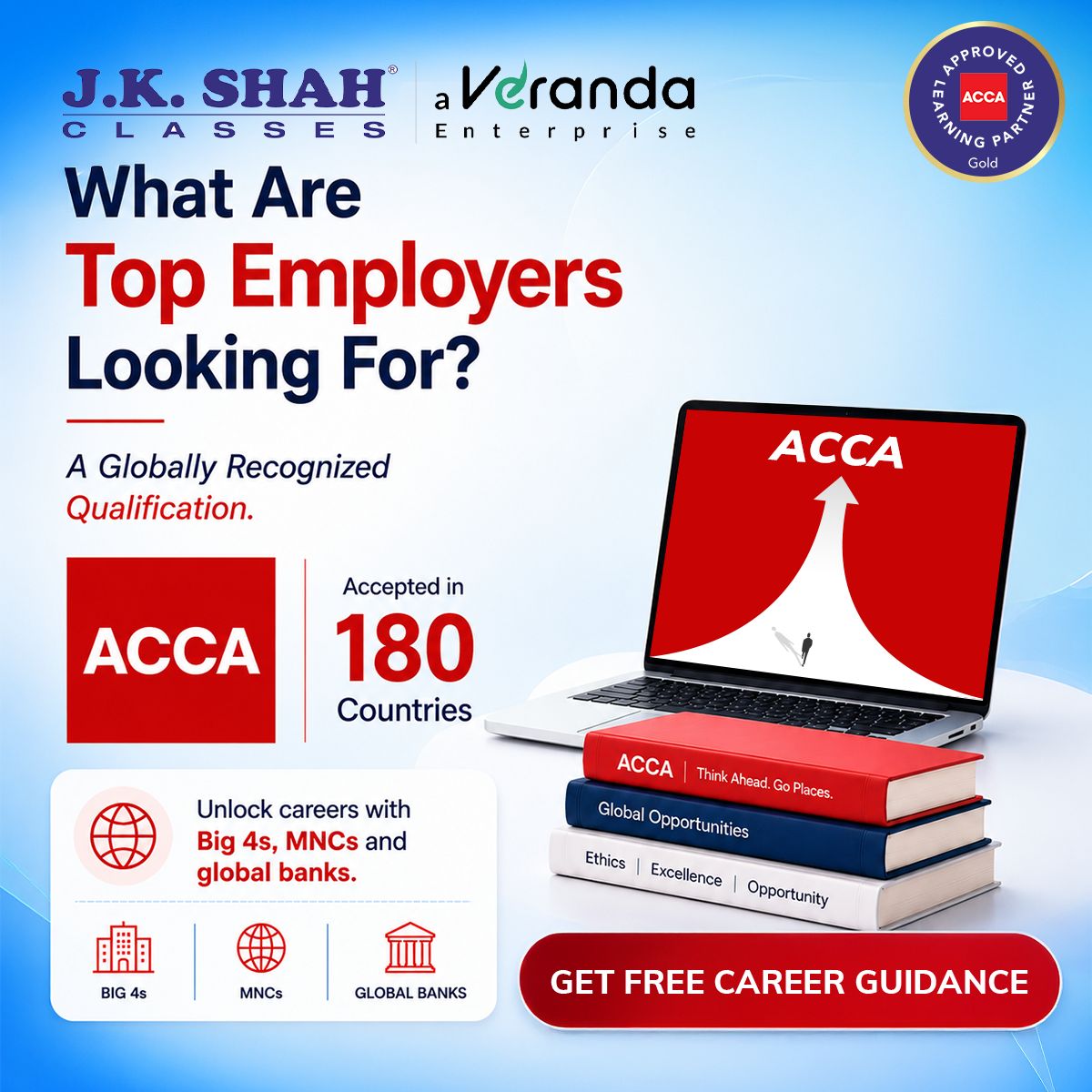 J.K.Shah Classes Facebook ad: Join India’s Most Trusted ACCA Coaching Classes!