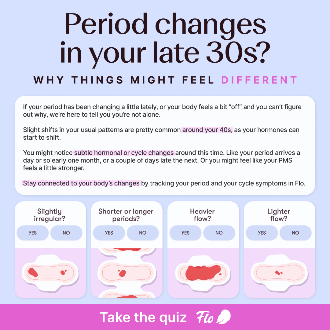 Flo App Facebook ad
